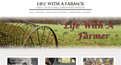 Desktop Screenshot of lifewithafarmer.com